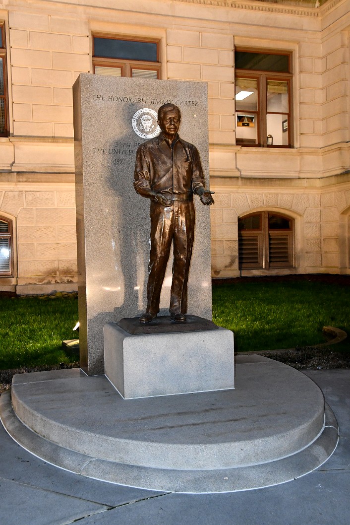 President Jimmy Carter Statue